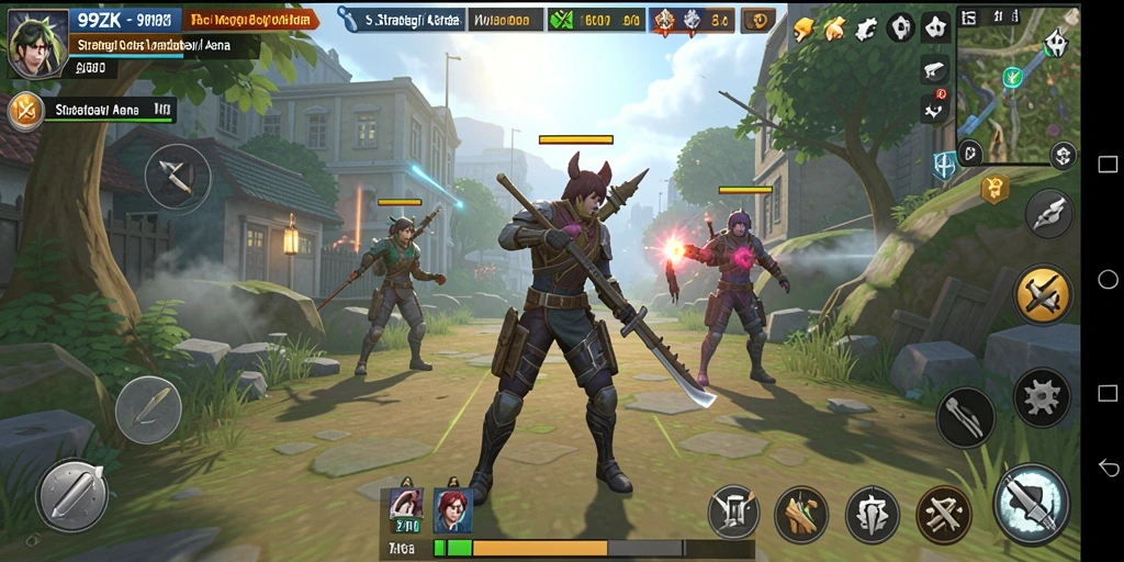 Tampilan gameplay seru dan strategis dalam 99ZK.