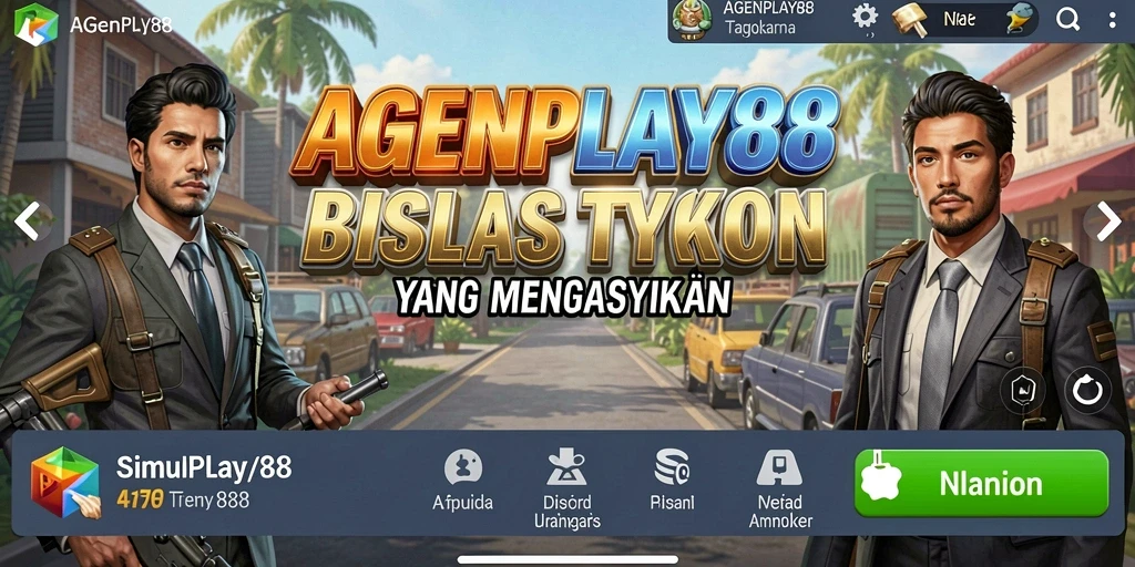 Tampilan gameplay AGENPLAY88 yang seru dalam simulasi Tycoon.