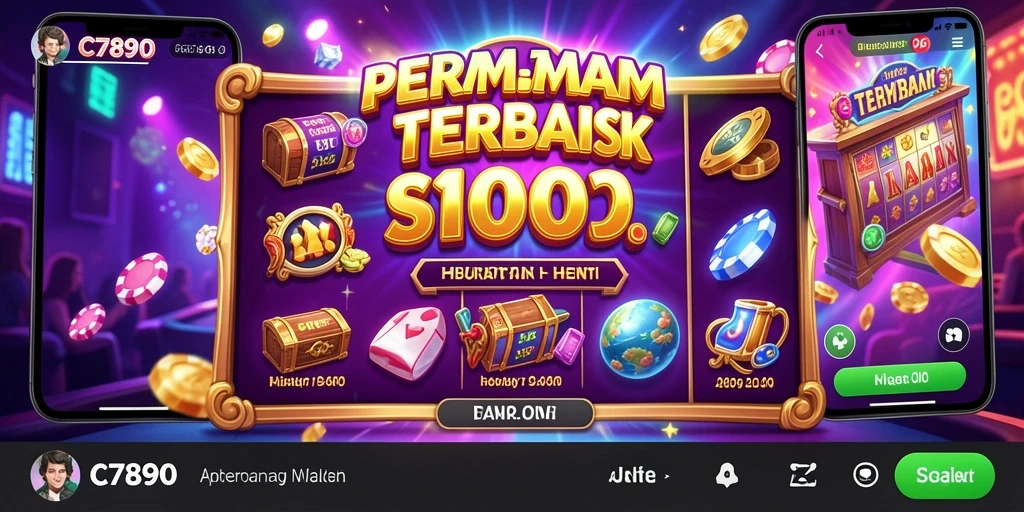 Screenshot utama C7890 menampilkan gameplay Slot yang mendebarkan dan penuh warna.