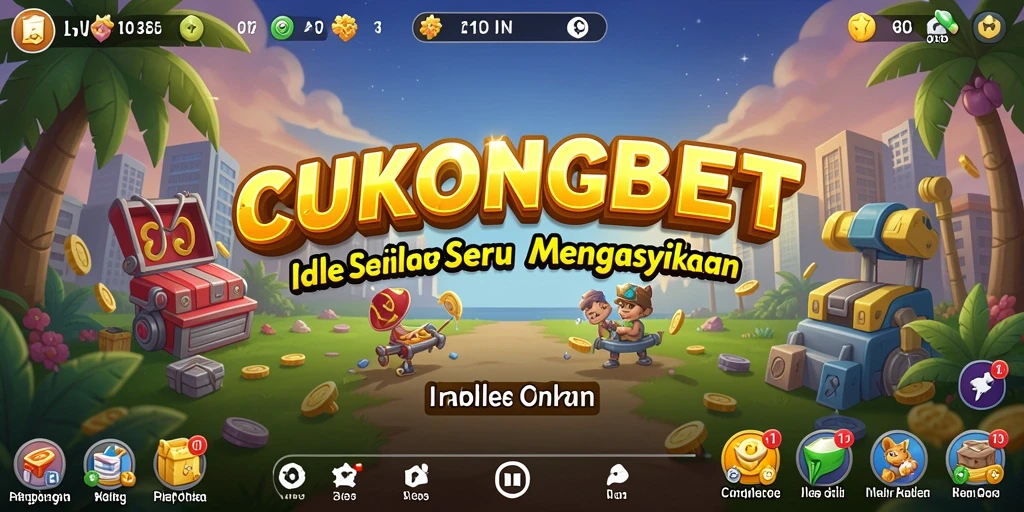 Tampilan gameplay CUKONGBET yang menarik dalam mode Idle.