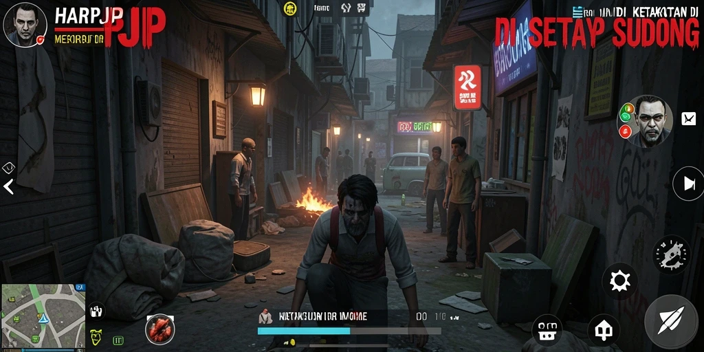 Gameplay menegangkan dalam suasana Horror yang mencekam.
