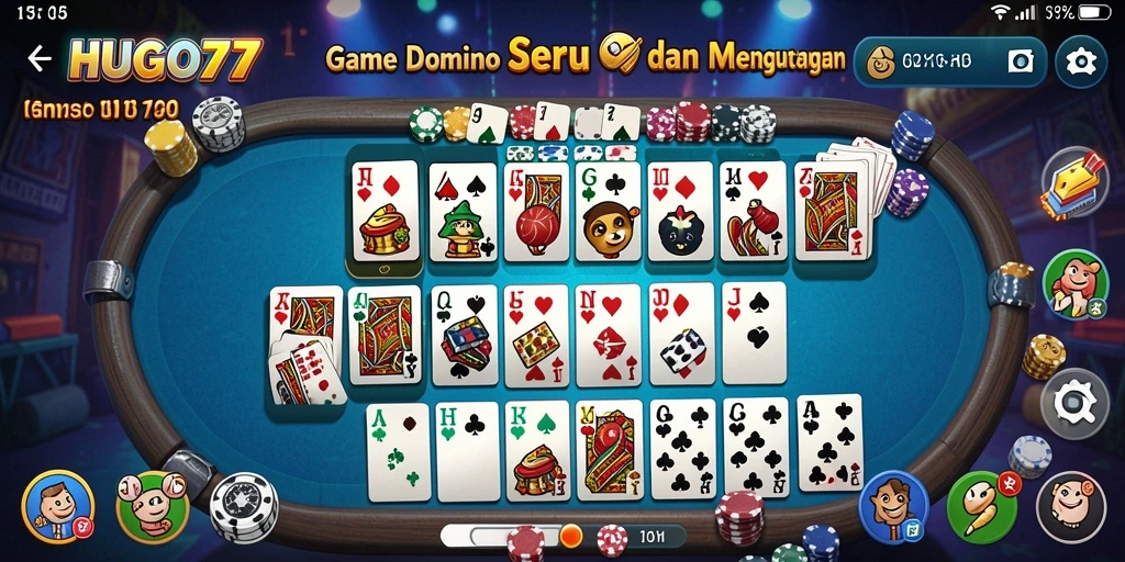 Tangkapan layar gameplay <strong>HUGO77</strong> yang menarik dan penuh aksi.