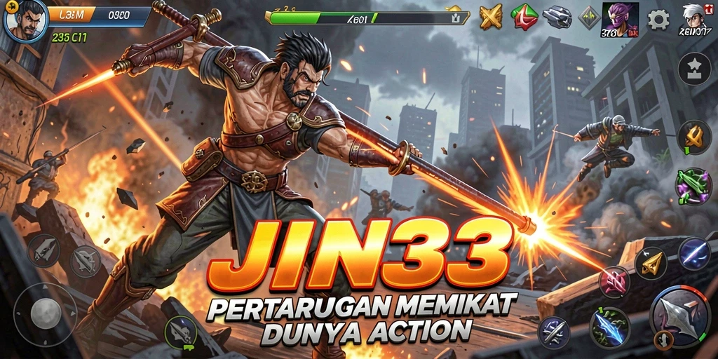 Gameplay JIN33 yang seru dan penuh aksi.