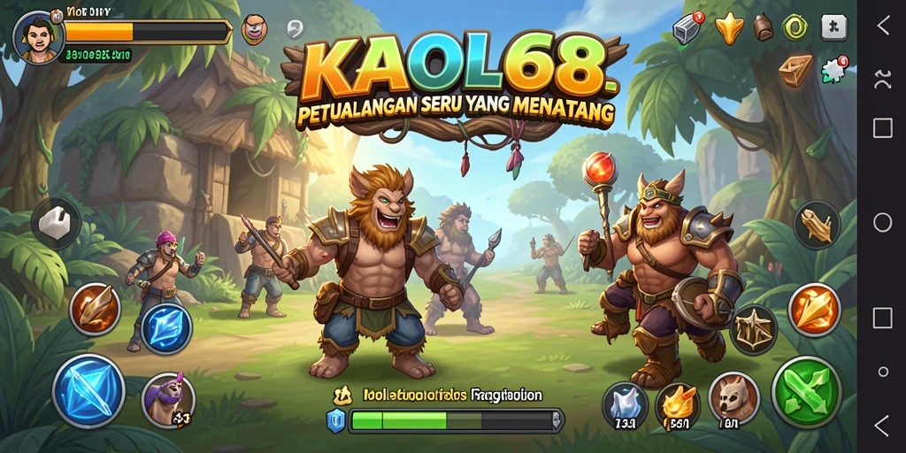 Tampilan gameplay KAOL68 yang menakjubkan saat menjelajahi dunia petualangan.