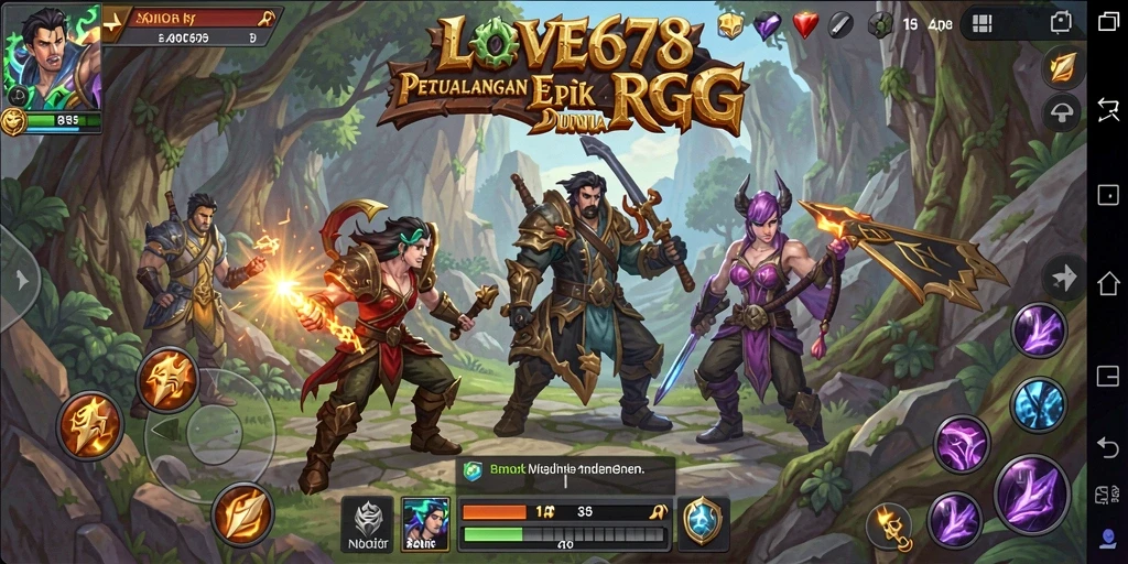 Gameplay RPG yang menakjubkan di LOVE678.