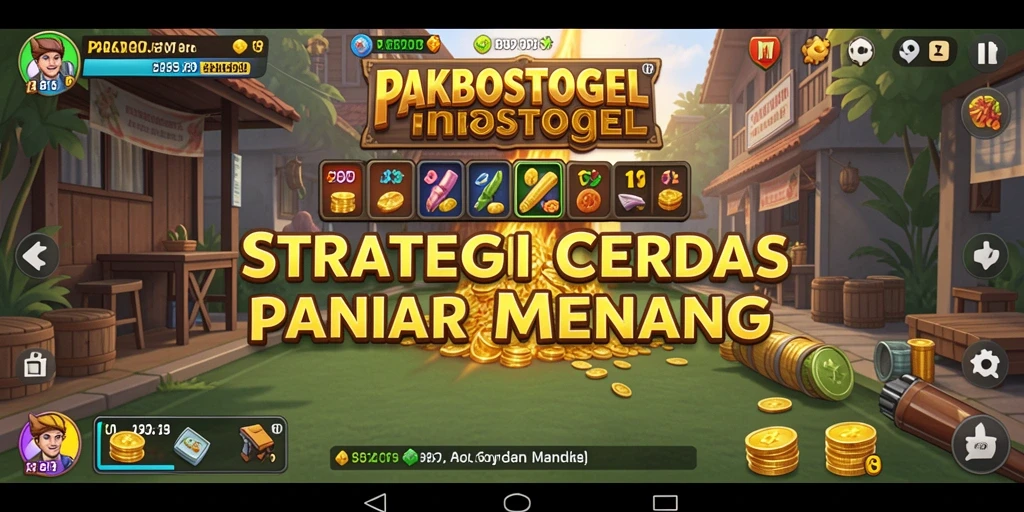 Screenshot PAKBOSTOGEL menunjukkan dinamika permainan strategi yang seru.