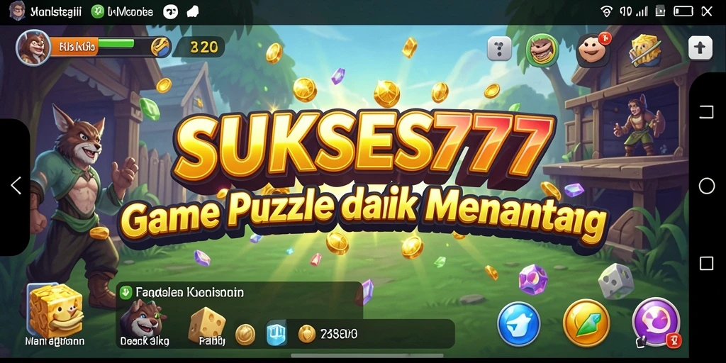 Tampilan gameplay SUKSES777 yang menarik dan menantang.