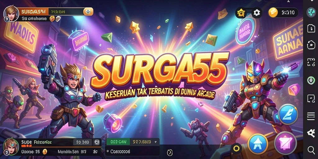 Gameplay seru dengan tantangan yang mendebarkan di SURGA55.