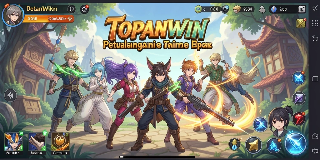 Gameplay menarik dan seru dalam dunia anime