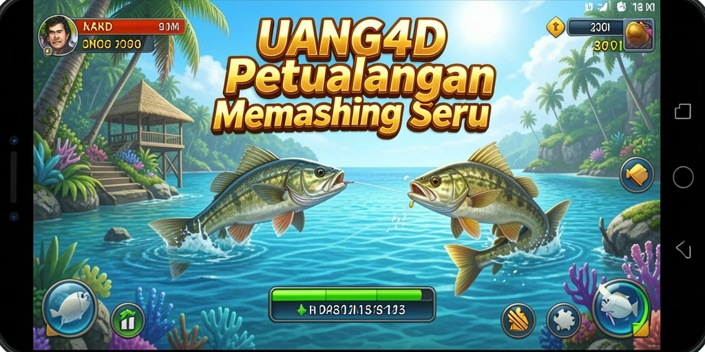 Gameplay memancing seru di UANG4D.